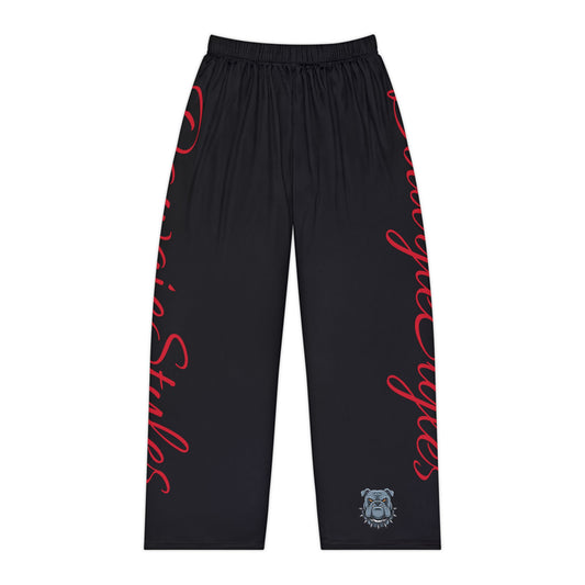 Women's Pajama Pants - 'Dawgjes Styles' Script Lounge Sleepwear